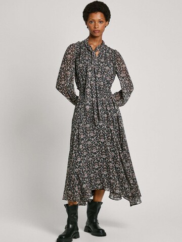 Pepe Jeans Jurk 'Pixy' in Zwart: voorkant