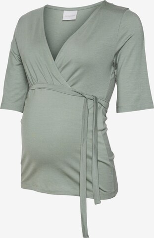 MAMALICIOUS Blouse 'Caylee' in Green: front