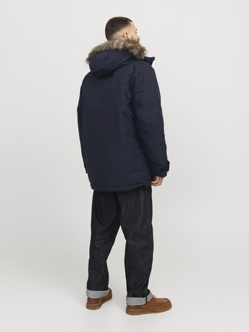 JACK & JONES Tussenparka 'JJStar' in Blauw