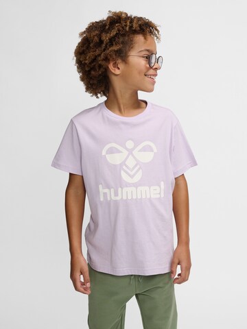 Hummel Funktionsshirt 'Tres' in Lila: predná strana