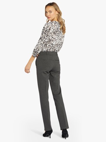 NYDJ Regular Pleated Pants in Grey