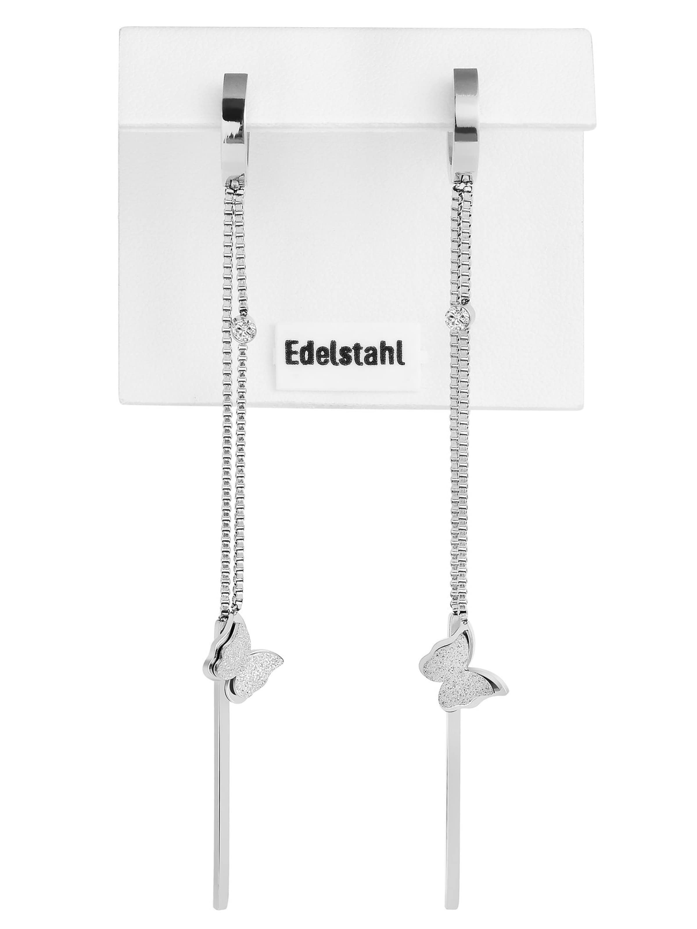 Akzent Earrings 'Elise, langlebig' in Silver