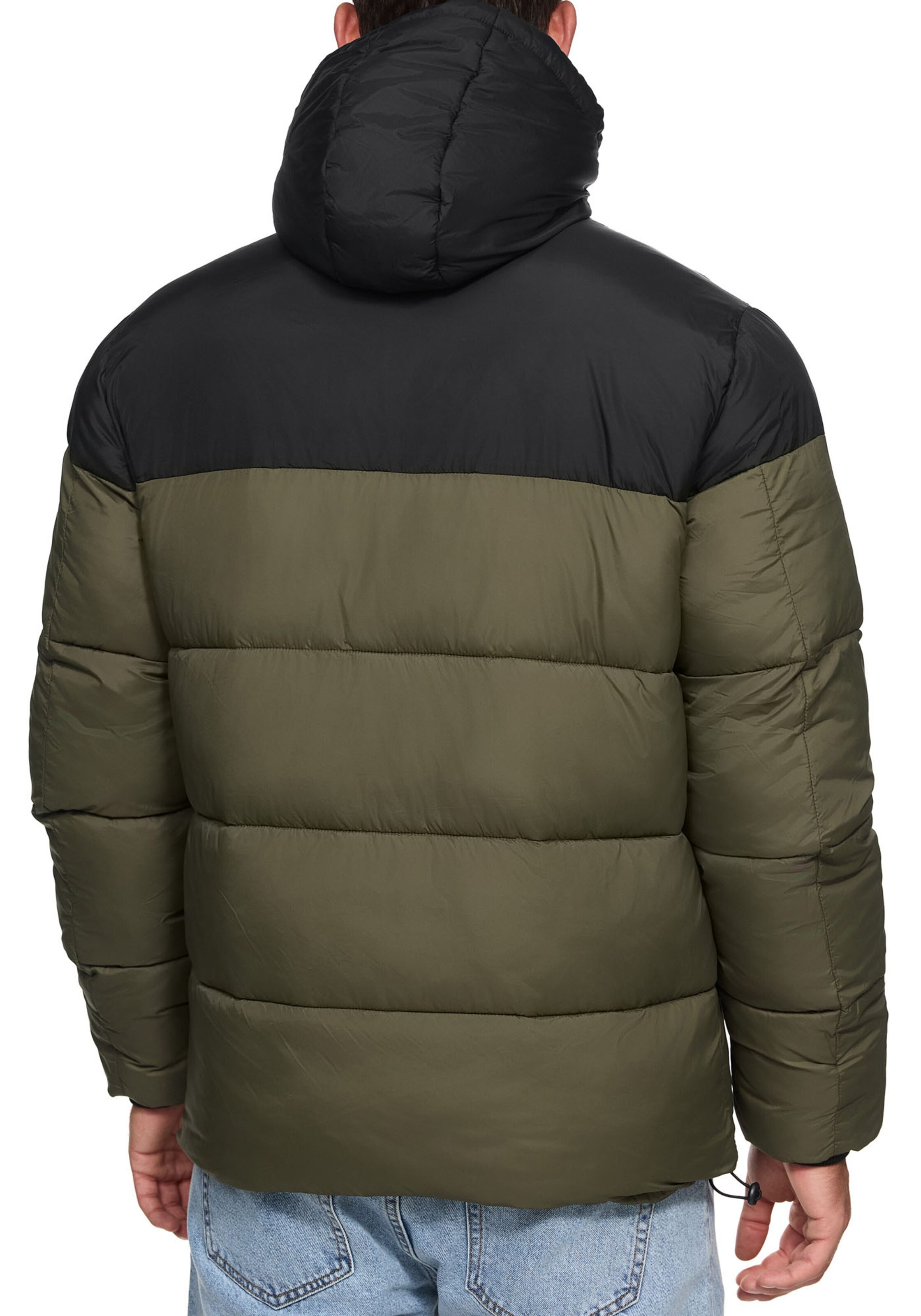 INDICODE JEANS Winter Jacket in Green