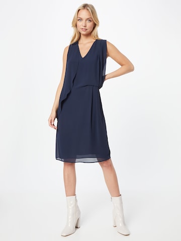 COMMA Dress in Blue: front