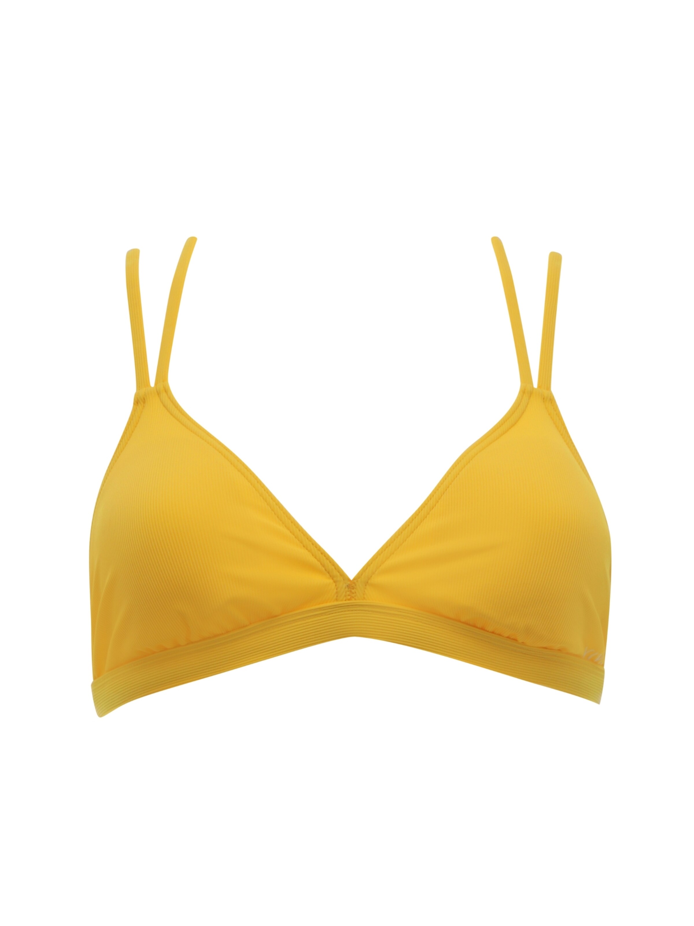 Invisible Hauts de bikini VIVID en jaune : devant