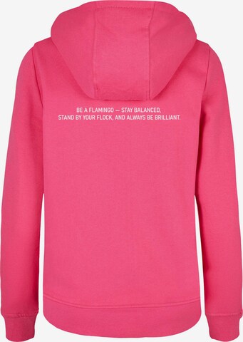 Merchcode Sweatshirt 'Flamingo' in Pink
