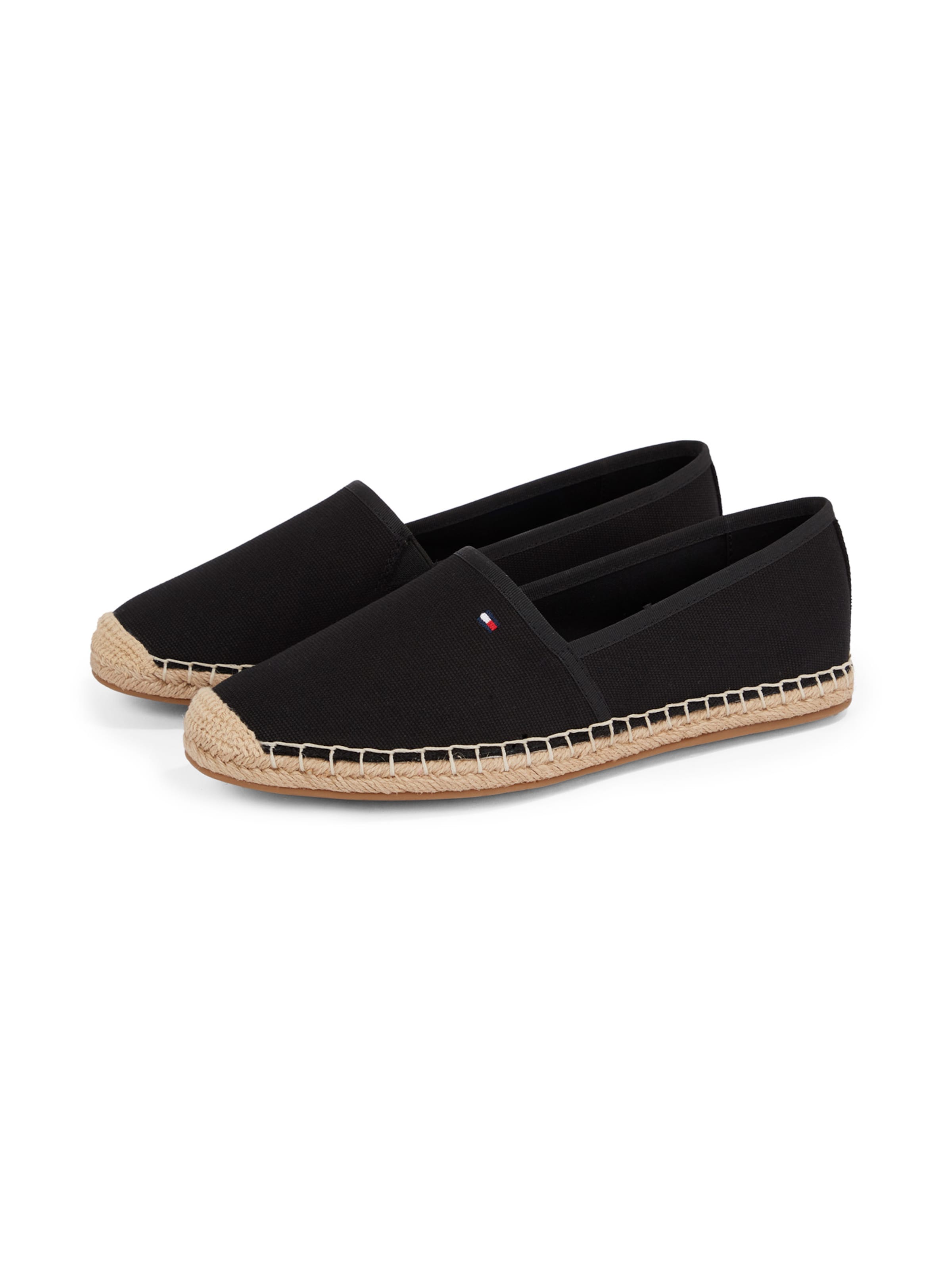 TOMMY HILFIGER Espadrilles in Black