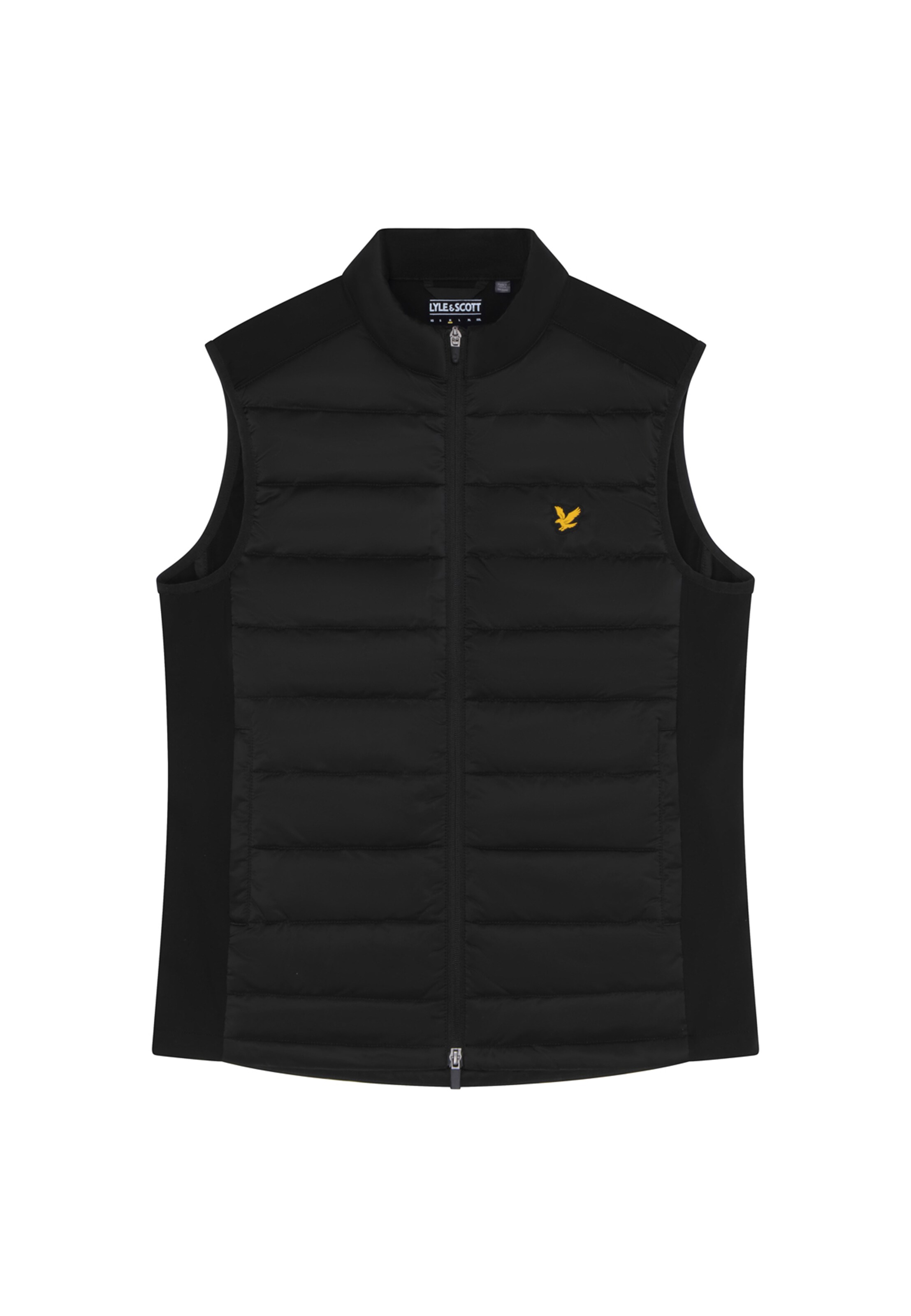 Lyle & Scott Bodywarmer in Zwart: voorkant