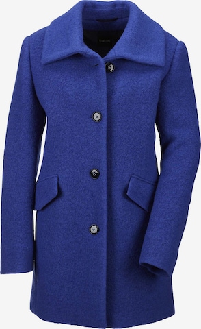 Manteau mi-saison MADELEINE en bleu : devant