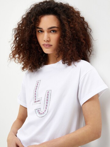 T-shirt Liu Jo en blanc