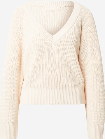 Pullover 'Kylie' di LENI KLUM x ABOUT YOU in bianco: frontale