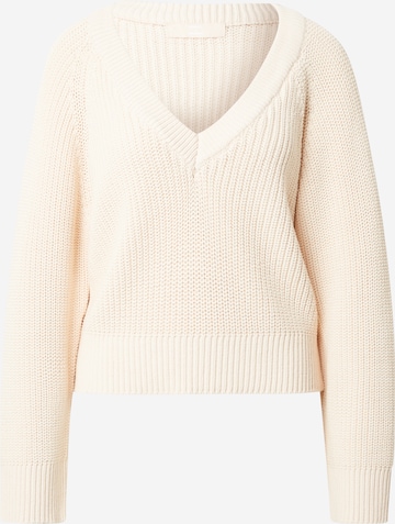 LENI KLUM x ABOUT YOU Sweater 'Kylie' in White: front