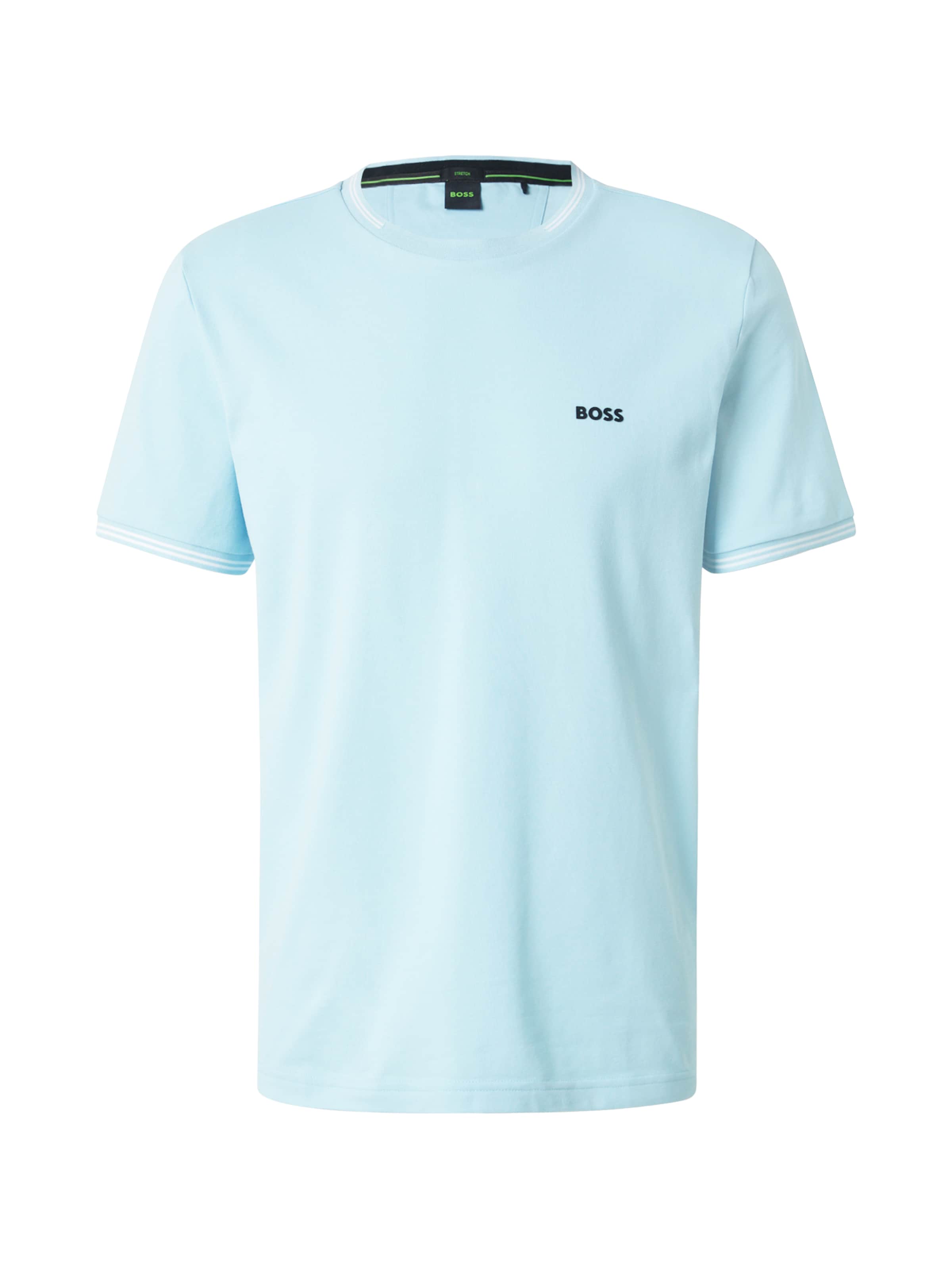 BOSS Футболка 'Taul' в Синий: спереди