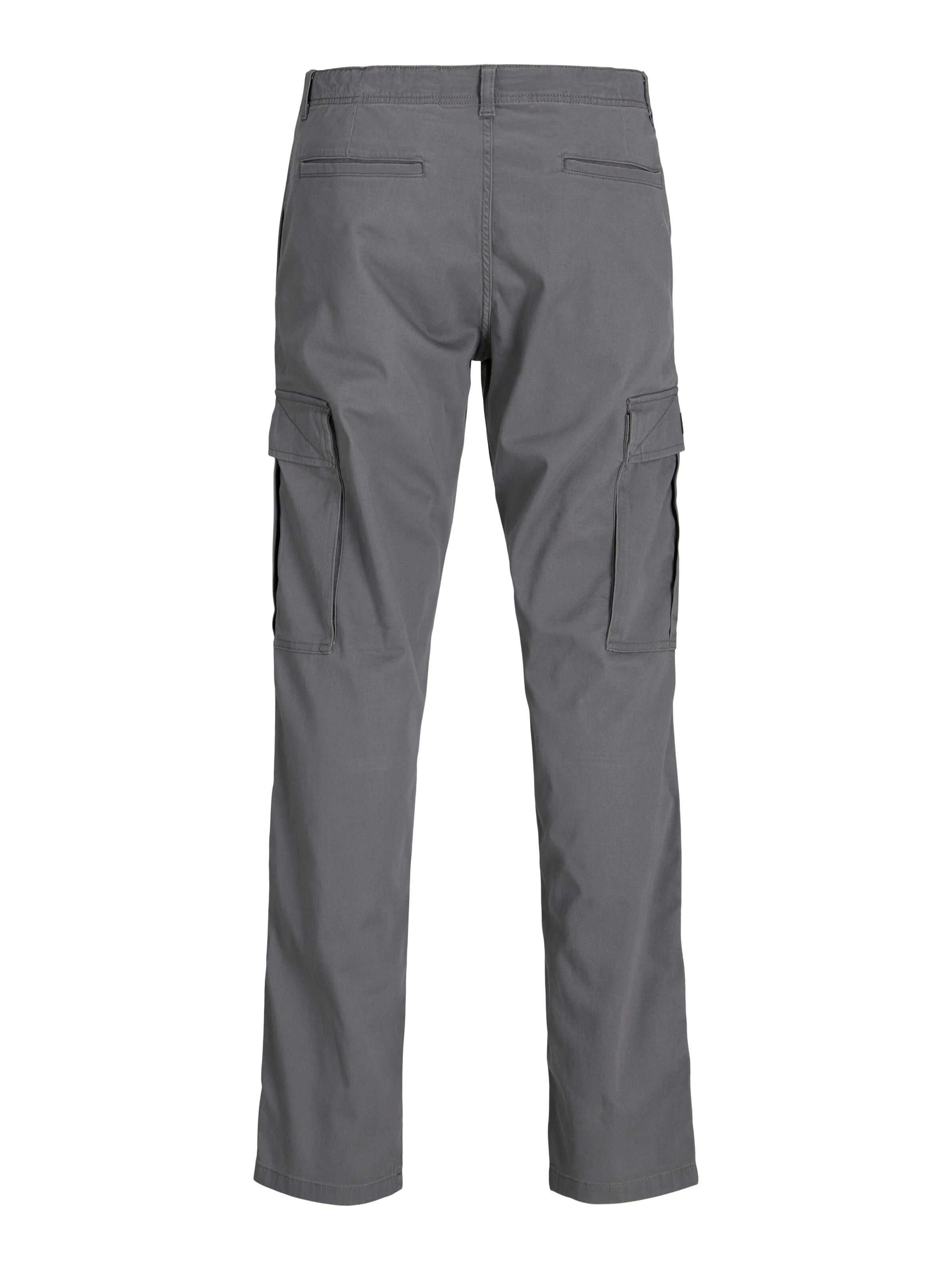 JACK & JONES Loosefit Cargobyxa 'JPSTKANE JONNIE' i grå