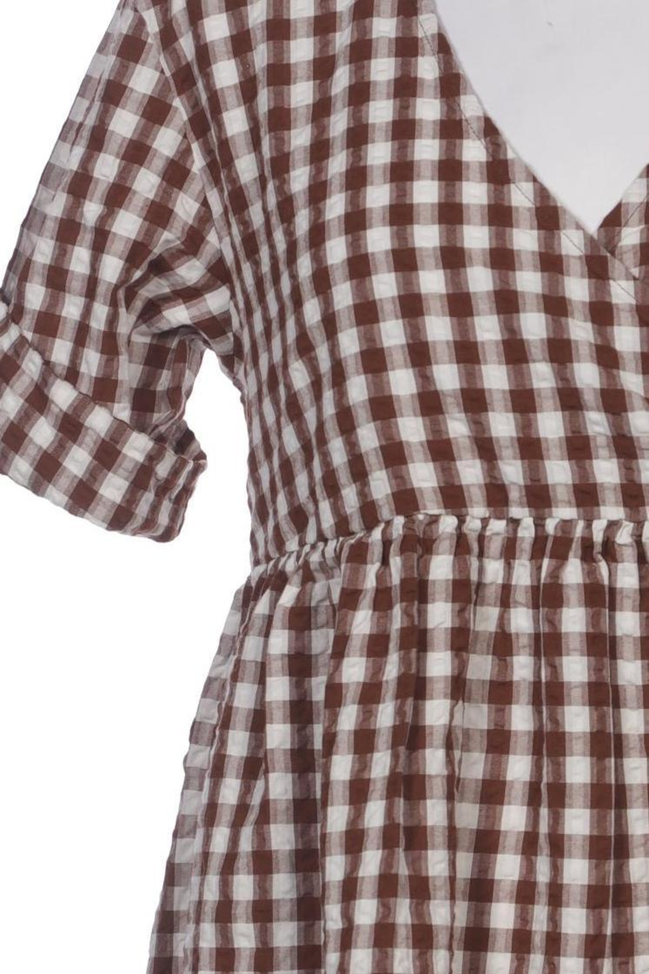 KnowledgeCotton Apparel Kleid XS in Braun