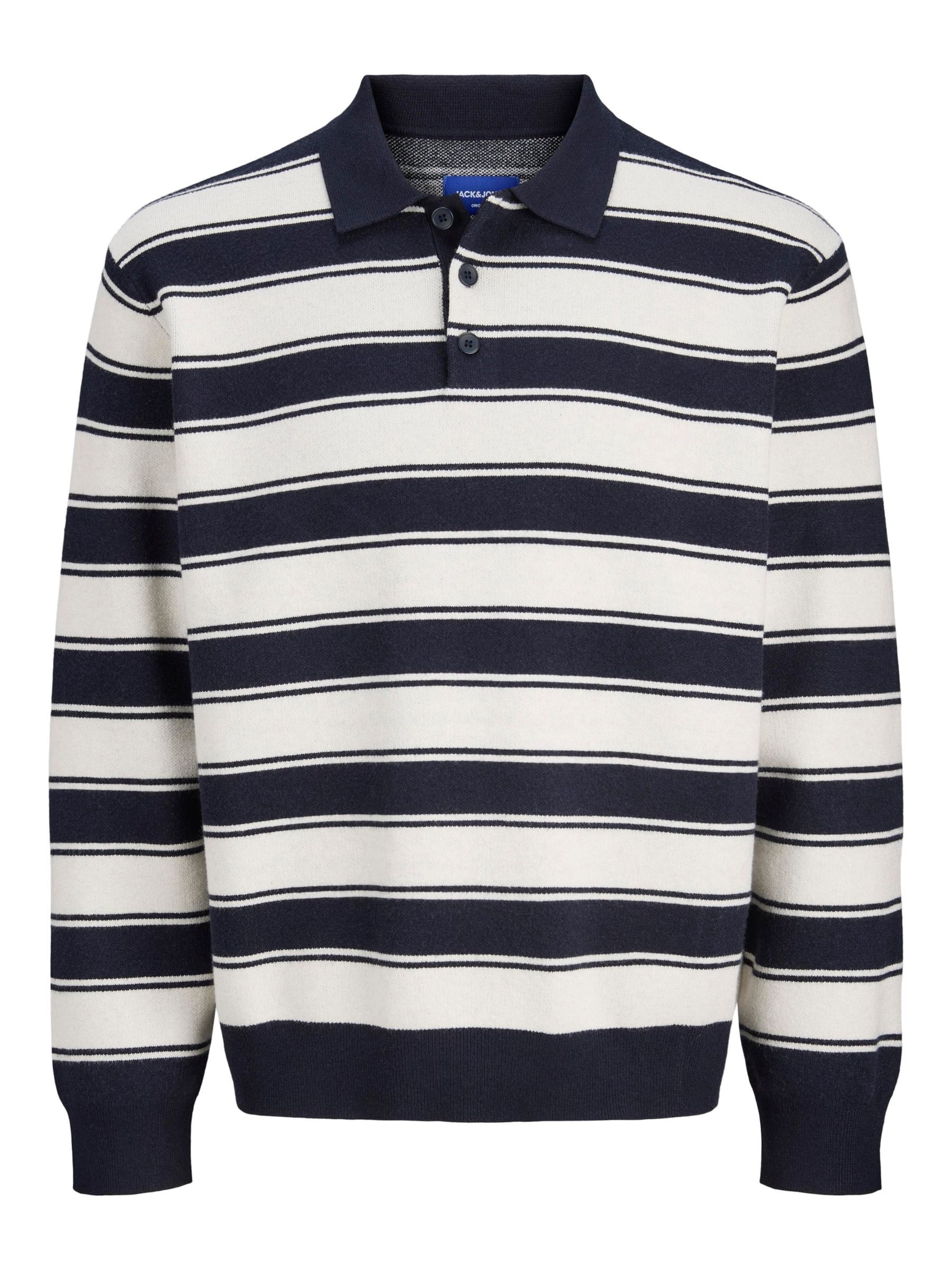 JACK & JONES Pullover 'JORNOSTALGIA' i blå: forside