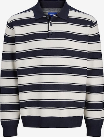 JACK & JONES Sweater 'JORNOSTALGIA' in Blue: front