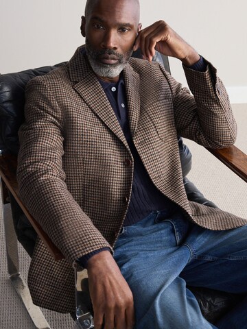 Regular fit Giacca da completo 'Moons' di Next in marrone