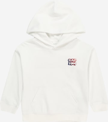 GAP Sweatshirt i vit: framsida