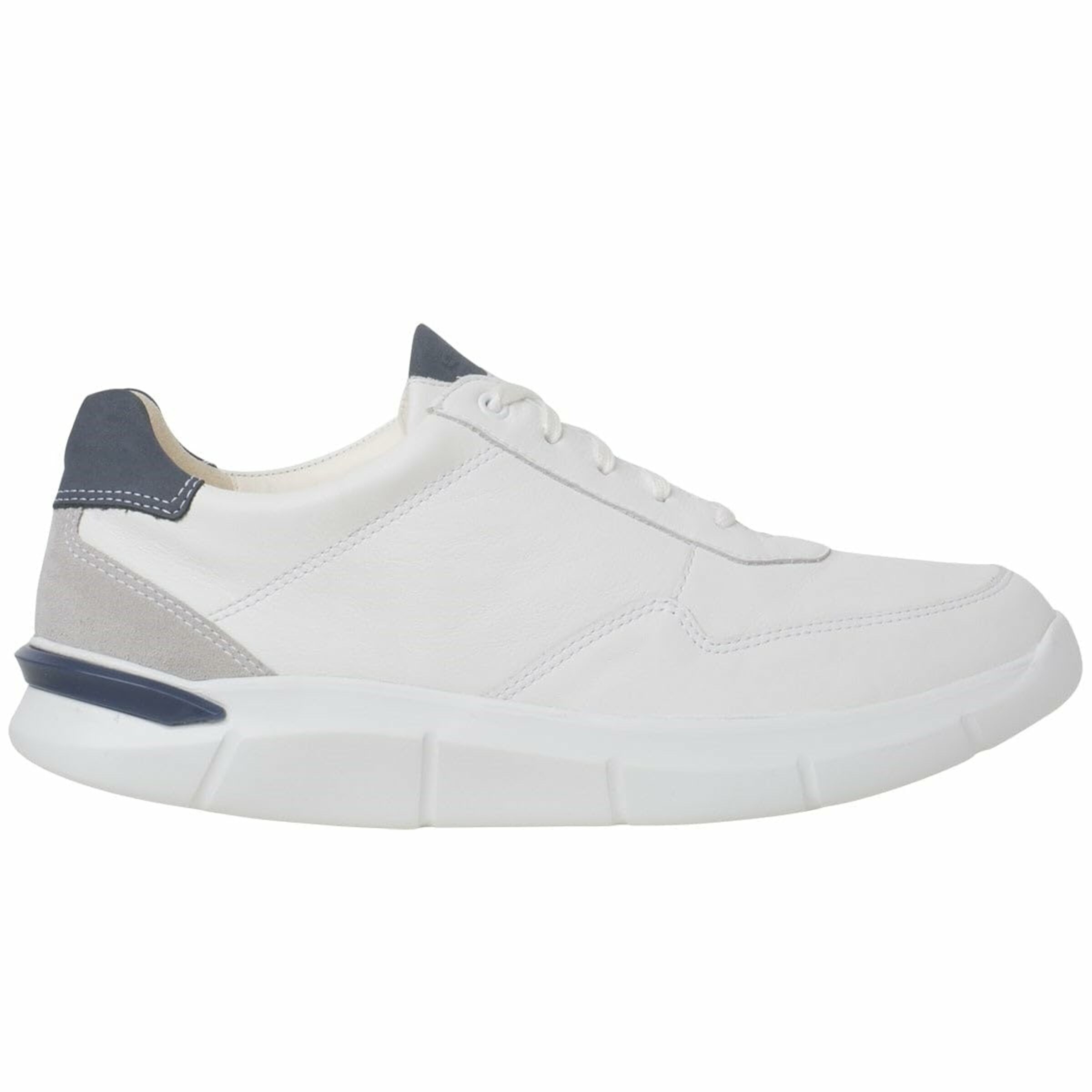 SIOUX Sneakers laag in Wit: voorkant
