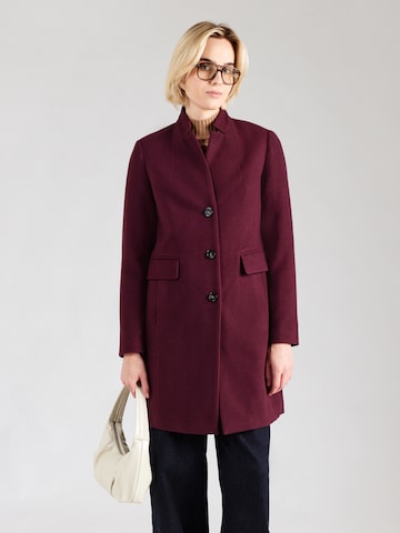 COMMA Between-seasons coat in Red: front