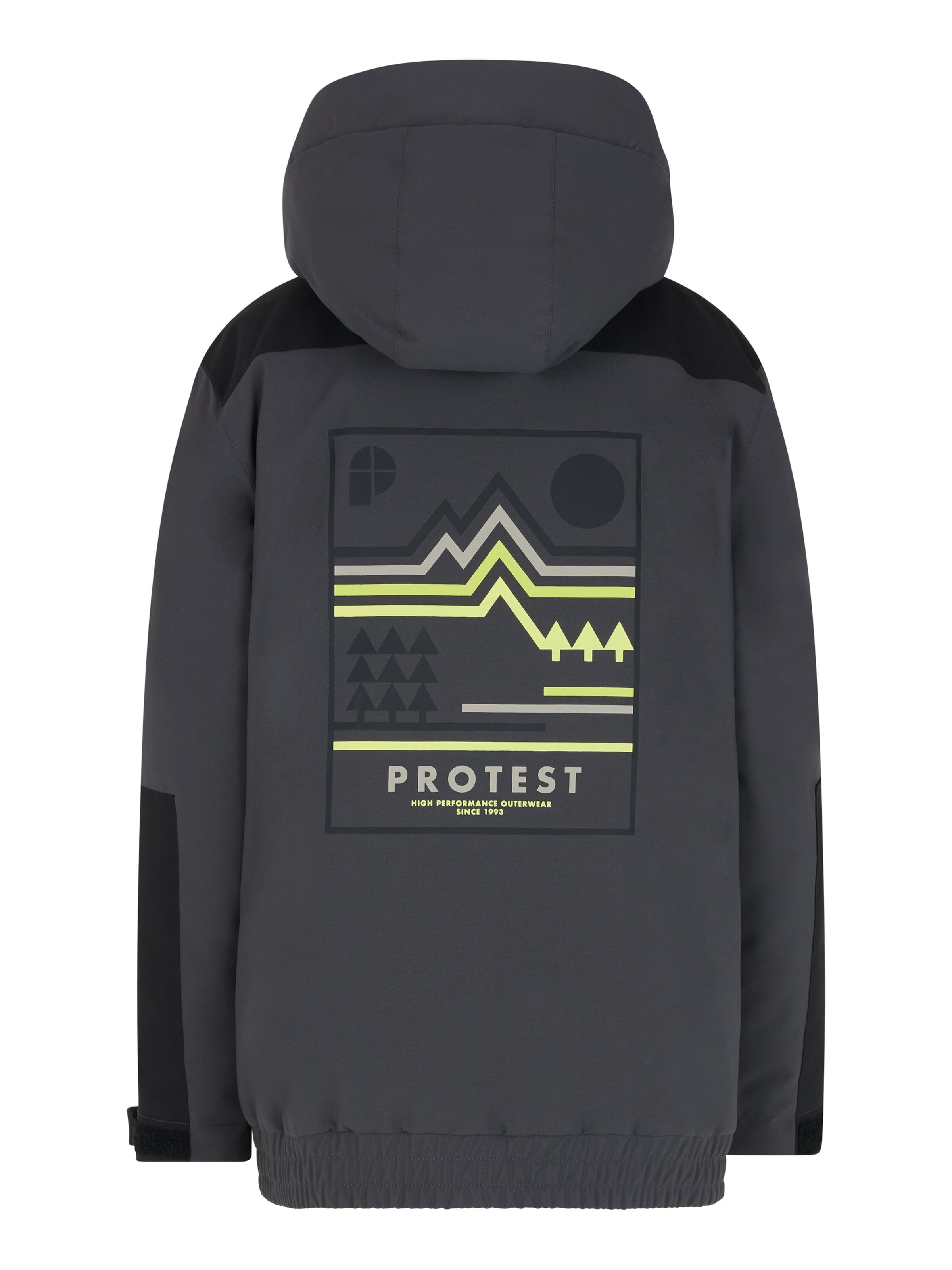PROTEST Sportjacke 'PRTBROME JR'‌‌‌ in Grau