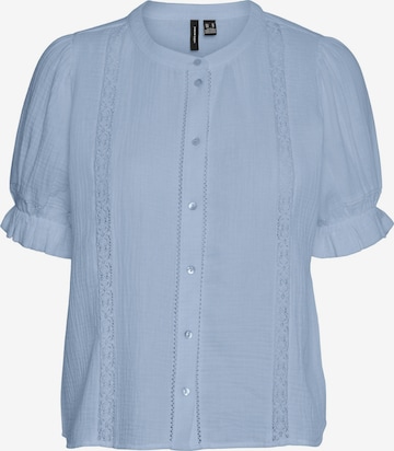 VERO MODA Bluse 'Natali' i blå: forside