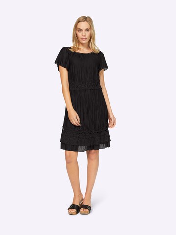 heine Dress in Black: front