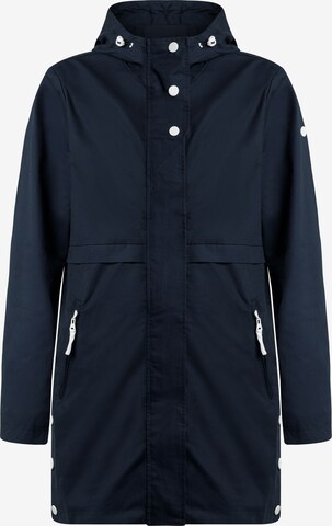 DreiMaster Maritim Between-seasons coat in Blue: front