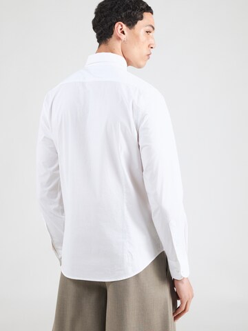 Coupe regular Chemise La Martina en blanc : derrière