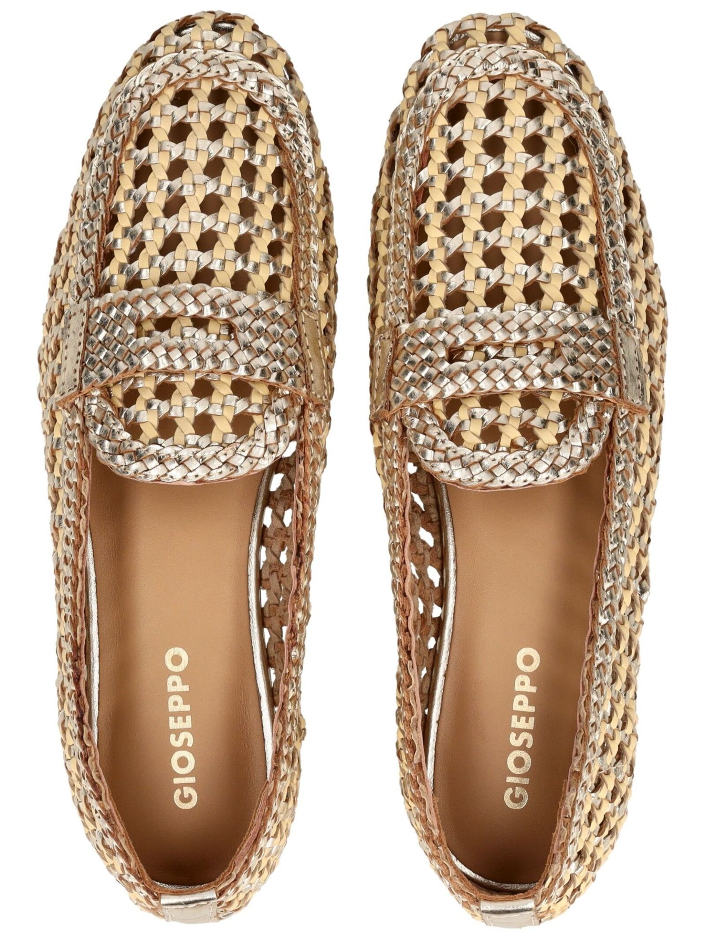 Chaussure basse GIOSEPPO en or