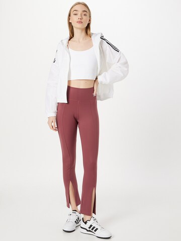 ADIDAS ORIGINALS Skinny Leggings 'Adicolor Classics Sst Open Hem' i rosa