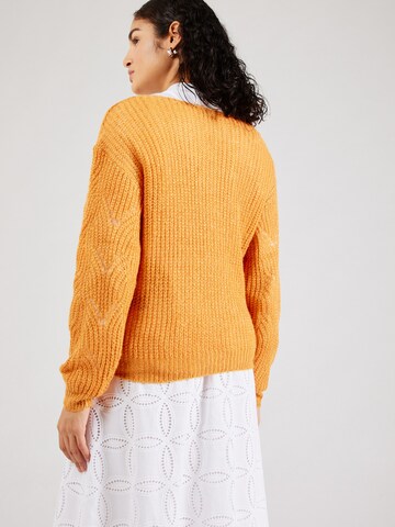 JDY Sweater 'JDYBADUT' in Orange