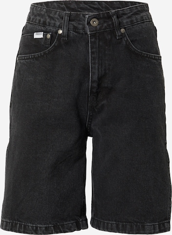 The Ragged Priest Regular Jeans in Zwart: voorkant