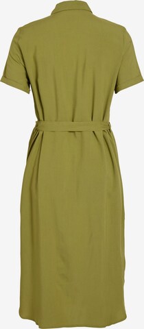 VILA Платье-рубашка 'Elaine' в Зеленый