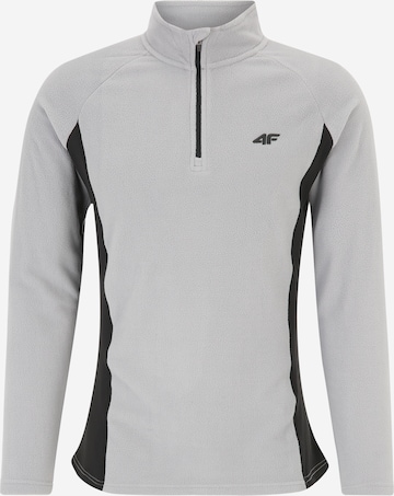 Pull-over de sport 4F en gris : devant