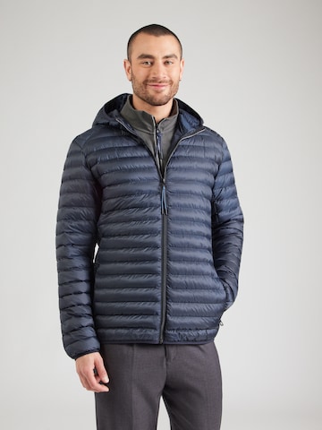Veste mi-saison LERROS en bleu : devant
