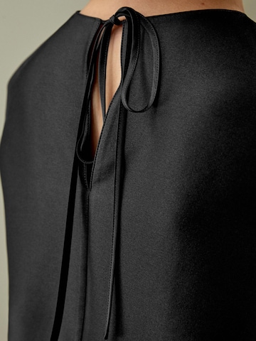Camicia da donna 'LILYSILK Lässige Rundhals Seide Bluse' di Lilysilk in nero