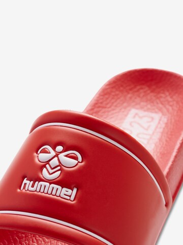 Hummel Beach & Pool Shoes in Red