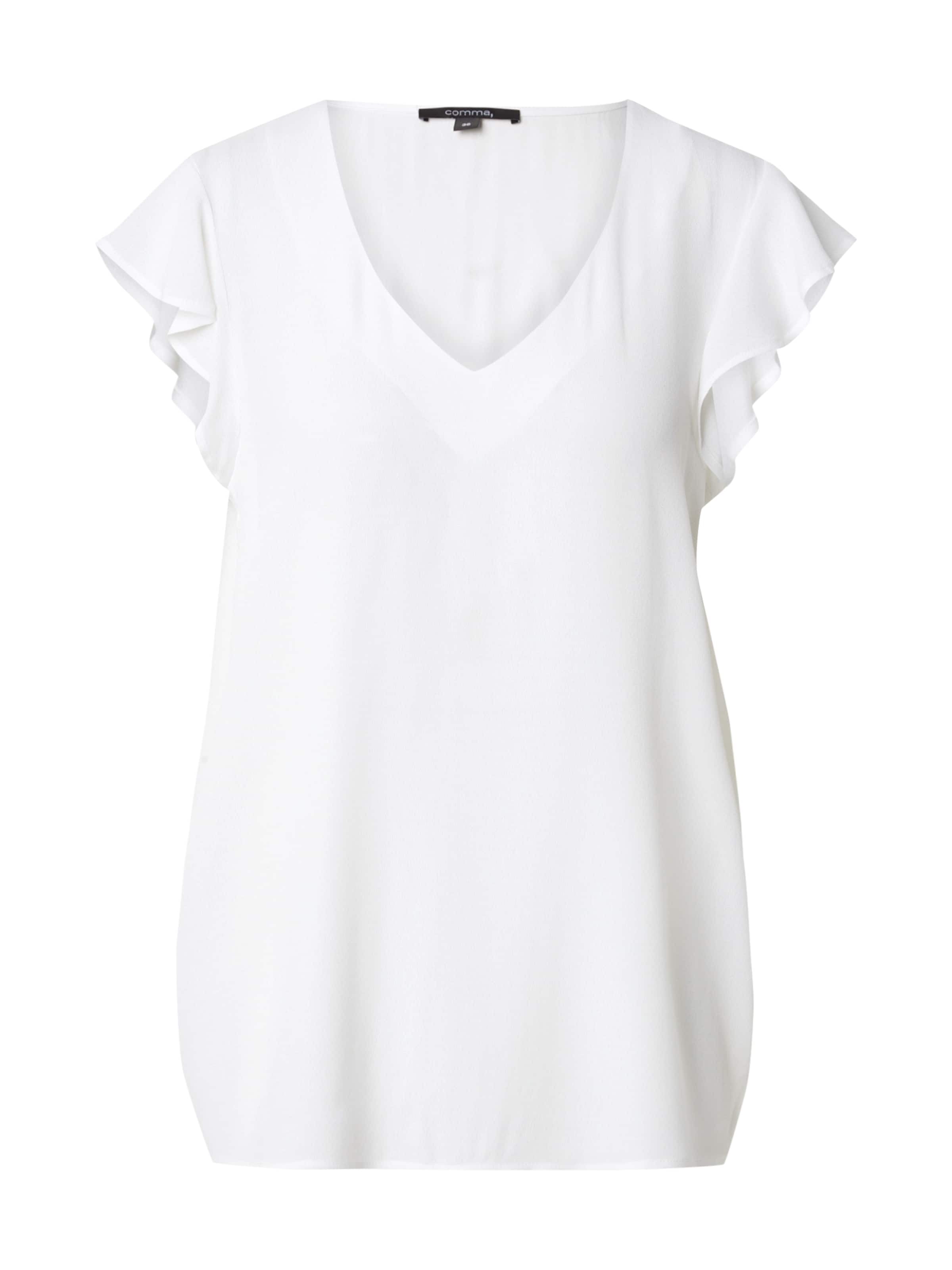 COMMA Блузка в Белый: спереди