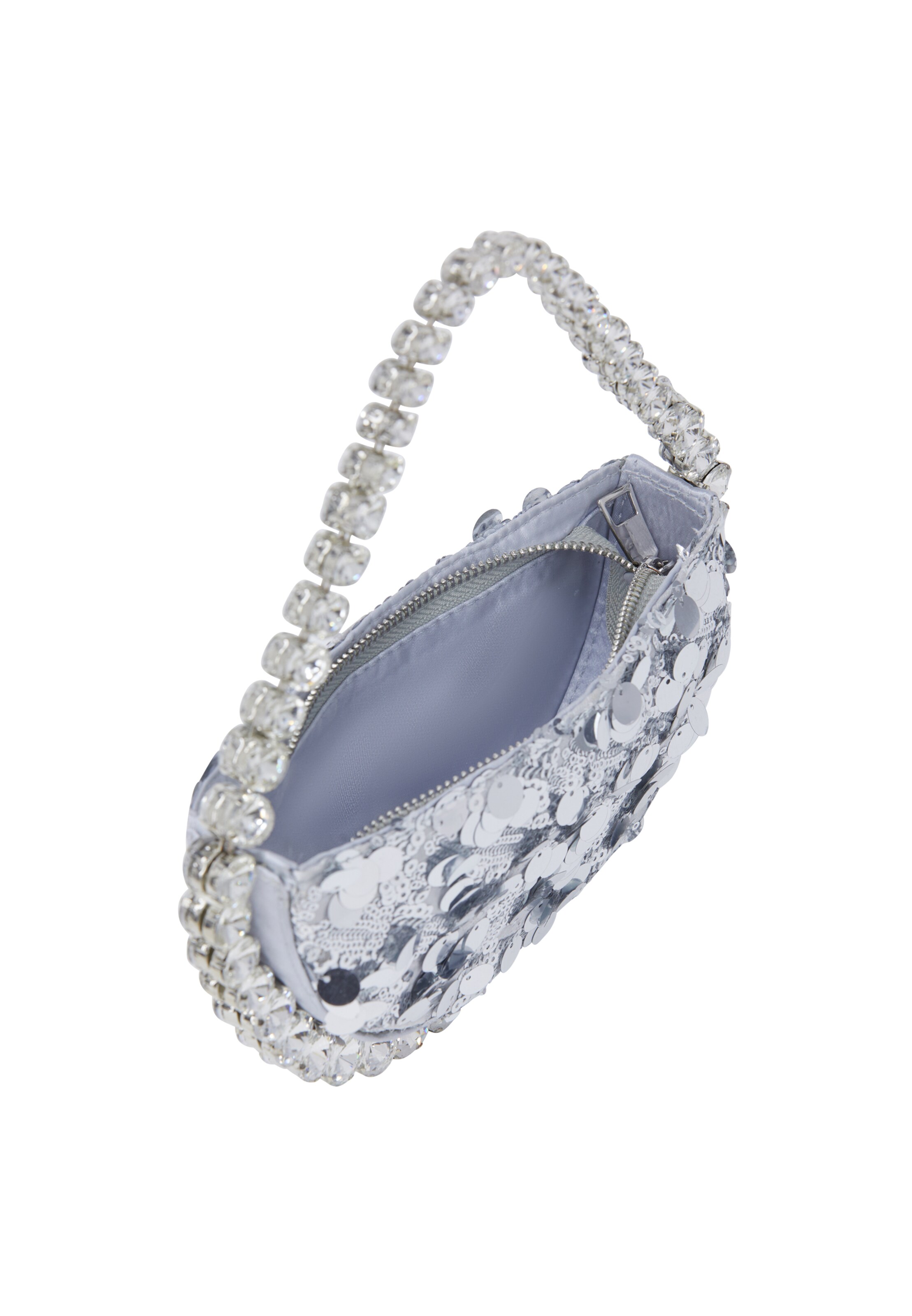 myMo at night Клатч в Серебристый