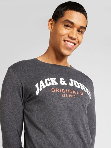 JACK & JONES Shirt 'BRAD' in Grau