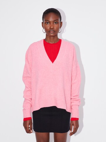 LeGer by Lena Gercke Pullover 'Delphine' in Pink: predná strana