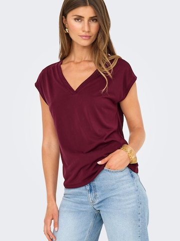 ONLY Shirt 'ONLFREE' in Red