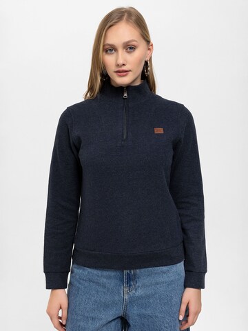 Antioch Sweater in Blue: front