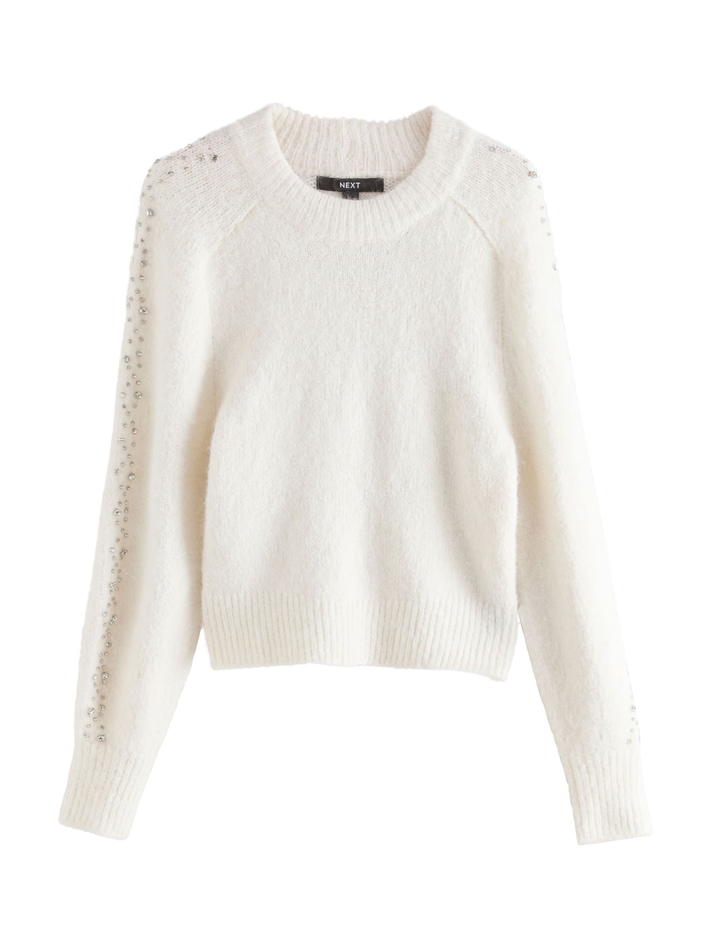 balts Next Džemperis: no priekšpuses