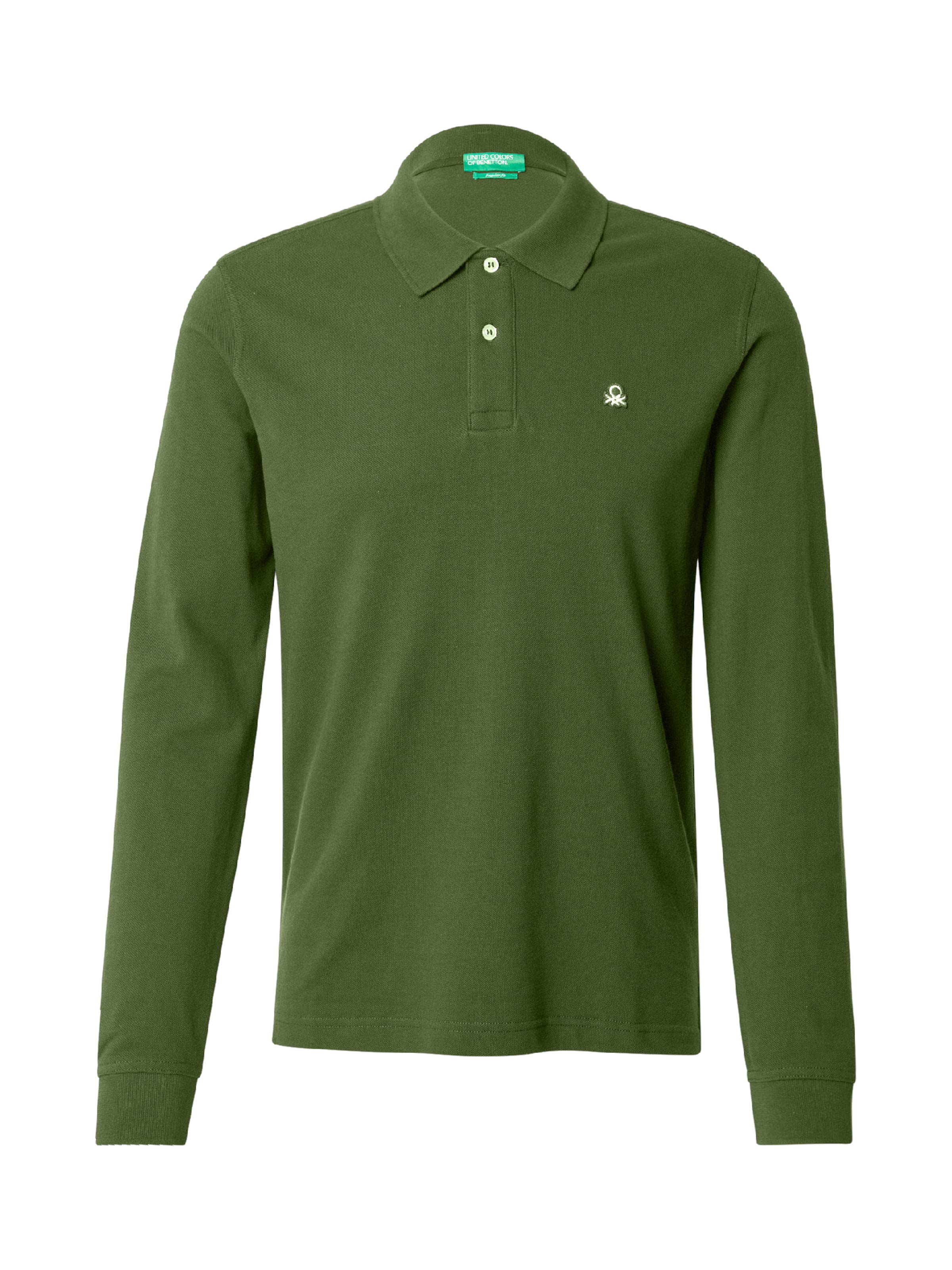 UNITED COLORS OF BENETTON - Camiseta en verde: frente