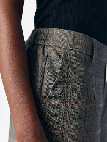 OBJECT Wide leg Broek 'OBJLISA' in Grijs