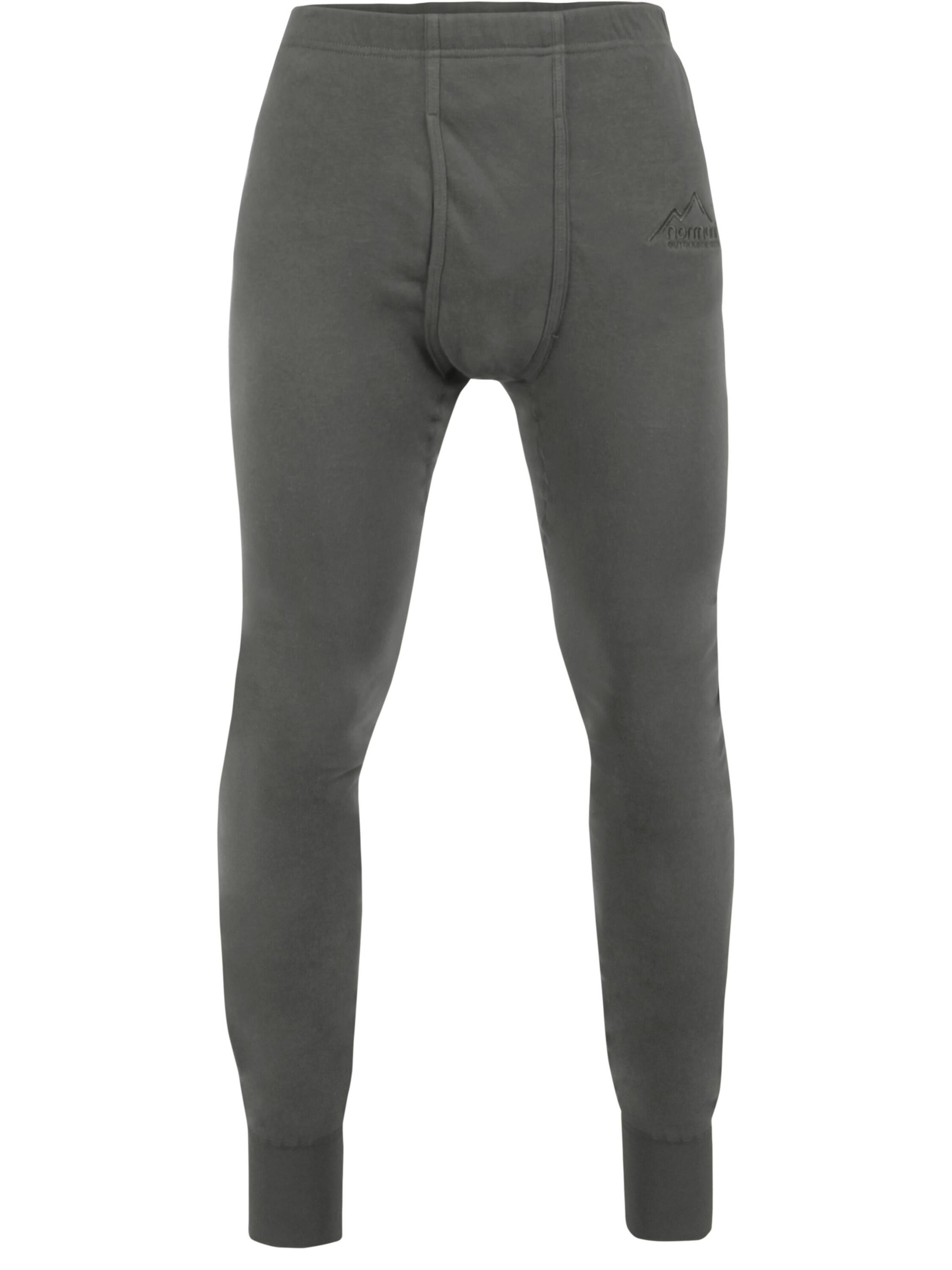 normani Lange Unterhose 'Inuvik' in Grau: Vorderseite