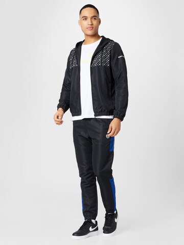 Sergio Tacchini Tapered Broek 'Abita' in Zwart